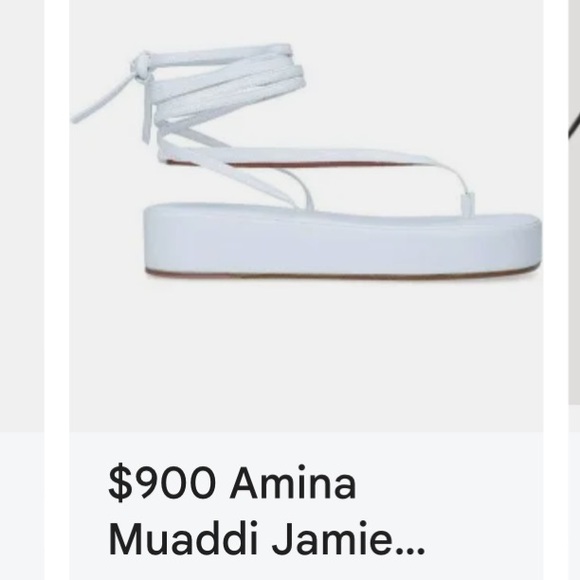Amina Muaddi Jamie Sandals - Picture 4 of 4